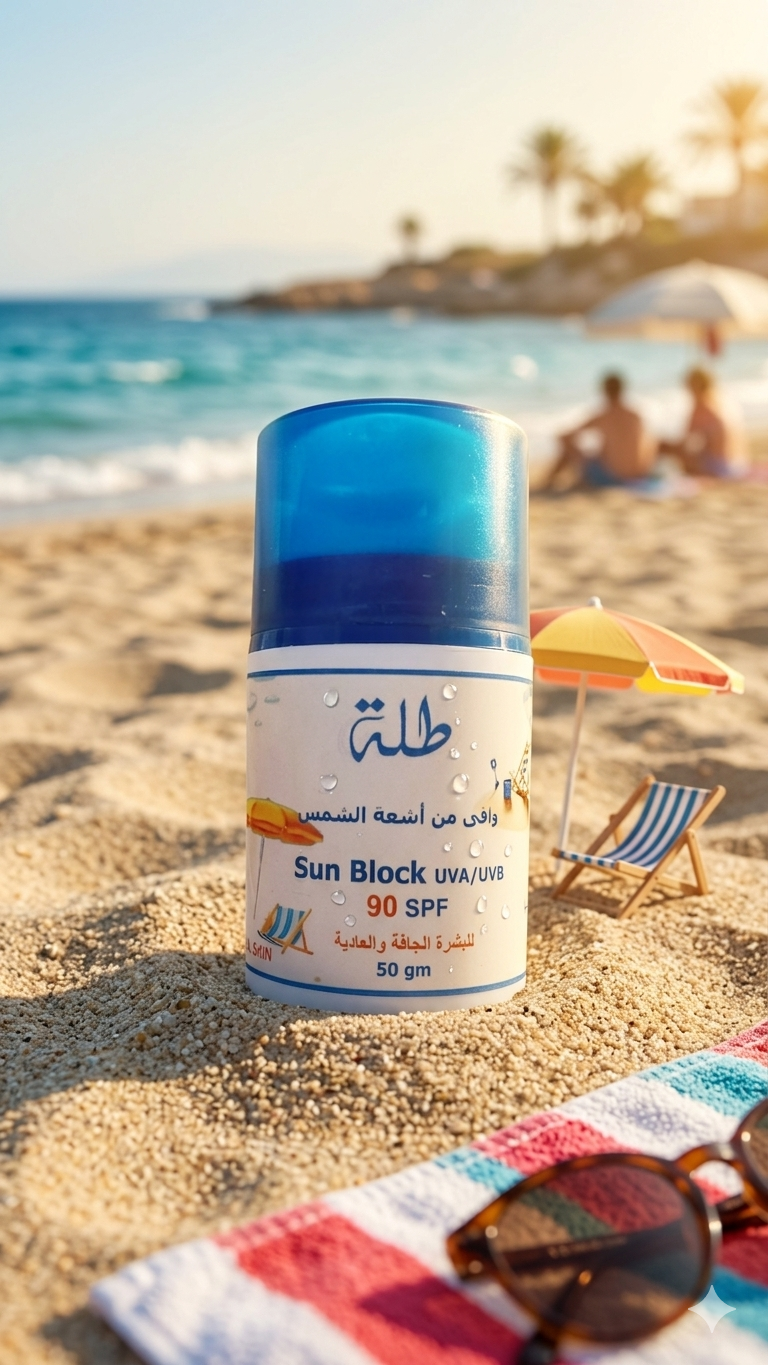 TALLA Sunblock 90 SPF. صن بلوك طلة معامل حماية ٩٠ - الصورة 2