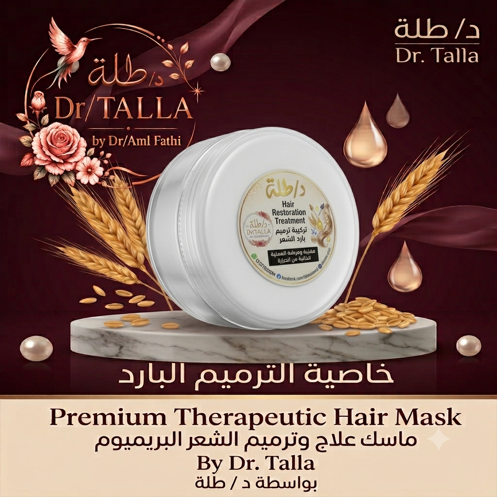 مجموعة الترميم البارد للشعر Cold Hair Restoration Kit